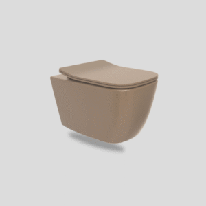 Wall Hung Toilets- Brown Matte Finish
